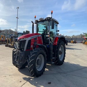 Rendimiento eficiente en ahorro de combustible y experiencia cómoda en la cabina con el tractor Massey Ferguson 8S.205 para agricultores inteligentes. - Product Image 1