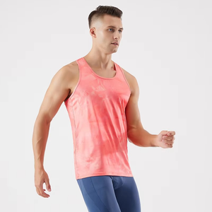 Débardeur côtelé slim fit pour homme, extensible, décontracté, pour l'été, débardeur de musculation, vêtements de sport, coupe ample, avec impression de logo - Product Image 6