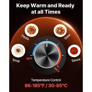 Commercial 1500W Electric Stainless Steel <b>Food</b> <b>Warmer</b> Fast <b>Heating</b> Countertop Buffet Bain Marie Power Cord Divider Strip for - Product Image 4