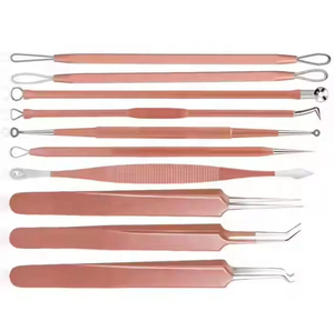 <b>Blackhead</b> <b>Removal</b> <b>Tool</b> Kit With Stainless Steel Precision Acne Needle <b>Blackhead</b> Whitehead <b>Removal</b> <b>Tool</b> Kit Custom Logo - Product Image 4