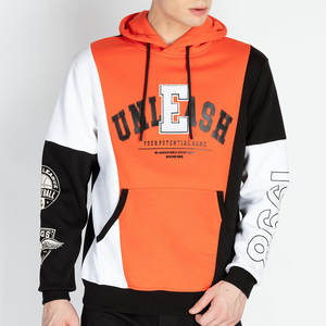 Sudadera con Capucha Oversize de Forro Polar Técnico, 100% Algodón, Tejido Liso, con Paneles de Diferentes Colores, Venta al por Mayor, Gran Demanda 2026, para Hombre y Mujer - Product Image 1