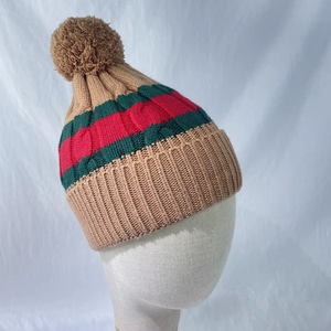 Men's and Women's Unisex Neutral <b>Winter</b> Warm and Cold-Proof 100% Polyester Vintage SKI & Outdoor <b>Hat</b> - Product Image 3