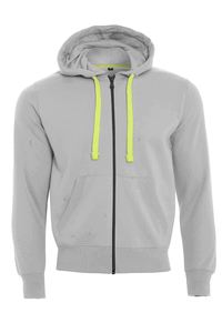 Sudaderas con capucha de alta calidad con cremallera, unisex, de punto, lisas, personalizadas, extragrandes, blancas, con estampado puff, 500 g/m² de algodón - Product Image 6