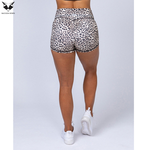 2026 Solid Color Good Supplier With Own Logo Highest Quality OEM Service Loose Fit High Waist Casual Running Yoga <b>Shorts</b> - Product Image 5