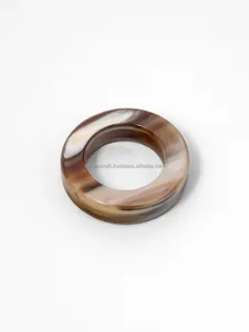Designer Resin Napkin Rings-Modern Design Customizable Color & Size Wedding & Party Table Decor KISWAH CRAFT <b>Kitchen</b> Accessories - Product Image 2