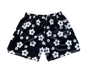 Pantalones cortos de malla de baloncesto con sublimación de poliéster para hombre con logotipo personalizado de talla grande XL con decoración de patrón hecha a pedido - Product Image 5