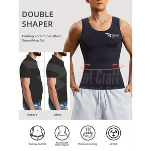 Gym Fitness Wear Sleeveless <b>Compression</b> <b>Shirts</b> Workout Clothing Men Sleeveless <b>Compression</b> <b>Shirts</b> - Product Image 5