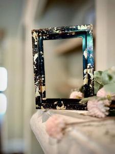 Cadre photo mural en résine de luxe fait main, le plus vendu, impression typographique 3 couleurs pour la décoration de la maison, salon, chambre à coucher - Product Image 3