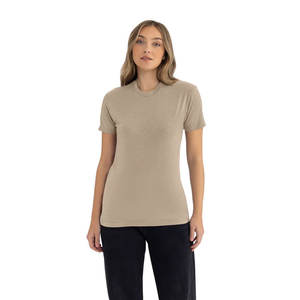 เสื้อยืดลำลอง CVC รุ่น 6210 ทรงพอดีตัว สีแทน สำหรับทุกเพศทุกวัย ผลิตจากผ้าฝ้าย 100% เป็นมิตรต่อสิ่งแวดล้อม ระบายอากาศได้ดี แขนสั้น น้ำหนัก 180 กรัม สามารถปรับแต่งได้ - Product Image 4