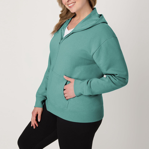 Sudaderas con Capucha Personalizadas al por Mayor para Mujer, Sudadera con Capucha de Manga Larga, Ropa Casual de Calle, Fábrica de Ropa de Marca Privada - Product Image 3