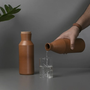 Bouteille isotherme portable classique et écologique, design Stupa Flask Minima, collection Tradition, pour la maison et le bureau - Product Image 1