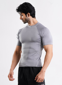 Good Quality Stretchable Fabric Made Base Layer Design <b>Compression</b> <b>Shirts</b> <b>Men</b> Polyester Spandex Material <b>Compression</b> T-<b>Shirt</b> - Product Image 5