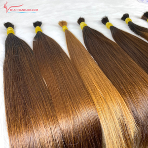 Meilleur produit Extension de cheveux en vrac droite Hairshop couleur cheveux prix de gros pas de perte pas d'enchevêtrement prêt à expédier trame de génie - Product Image 2