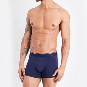 100% Cotton Knitted Men Mid-Rise Briefs Elastic Waist Underwear Comfortable Everyday OEM Supplier Bulk Wholesale - Product Image 1