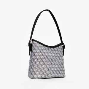 Women's <b>Large</b> Capacity Old Flower Design <b>Crossbody</b> Tote <b>Bag</b> One-Shoulder Solid Color with Zip Closure Polyester Lining - Product Image 3