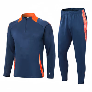 New Custom Winter Soccer/Basketball Warm up Training Suit Silk Screen Printed Design Breathable Lightweight <b>Tracksuits</b> OEM - Product Image 3