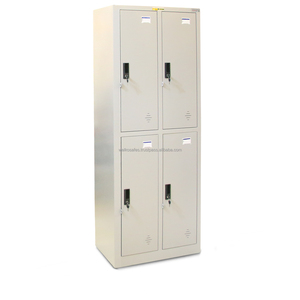 Steel Locker 4 Tier 12 x 12 x 18 12 Door Ready To Assemble Gray - Product Image 1
