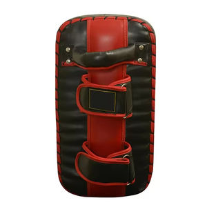 Pad de frappe thaïlandais professionnel personnalisé en cuir véritable de haute qualité pour arts martiaux et kick-boxing 2026 - Product Image 3