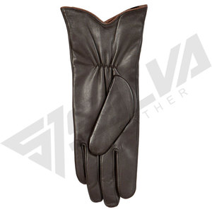 Guantes de Cuero Vintage para Hombre, con Pantalla Táctil, para Viajes al Aire Libre, Térmicos, Transpirables, Casuales, para Fiestas y Deportes - Product Image 4