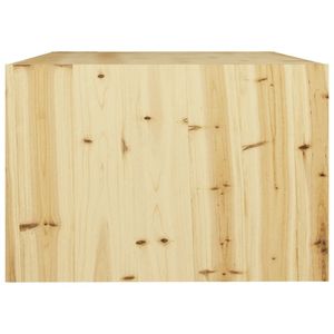 Mesa de Centro Mediana de Madera de Abeto Sólido, Diseño de Madera Natural para una Decoración Elegante del Hogar - Product Image 6
