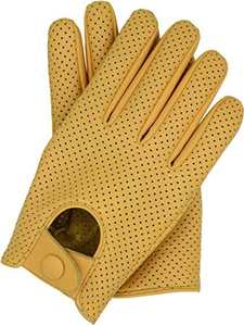 Guantes de Conducción de Cuero con Pantalla Táctil para Hombre y Mujer, Forro de Seda Térmico y Transpirable, la Mejor Calidad a un Precio Razonable - Product Image 5