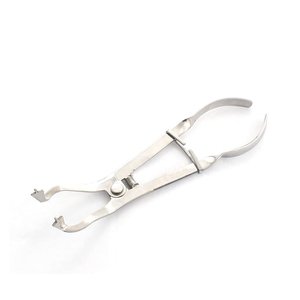 Pinzas de dique de goma Palmer de acero inoxidable de alta calidad de 17 cm, las más vendidas - Product Image 1