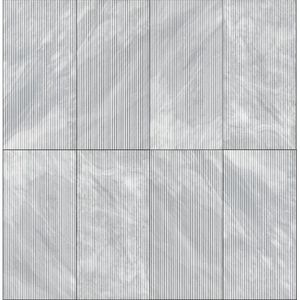 Mármol de Carrara Gris de 12*24 Pulgadas para Revestimiento de Paredes, Acabado Texturizado OL, Mármol Natural Genuino con Ranuras 3D - Product Image 6