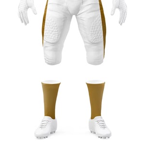 Uniforme de Fútbol Americano Personalizado con Impresión Digital, 100% Poliéster, Conjunto de Camiseta y Pantalones, Transpirable, Resistente y Absorbente de Humedad - Product Image 6