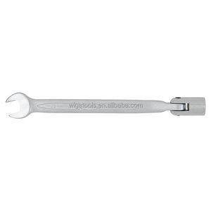 WIGA-SW-12PT-180 180 °   Llave Inglesa Flexible con Cabeza Giratoria de 12 Puntas Métricas para Reparaciones Automotrices en Espacios Reducidos - Product Image 1