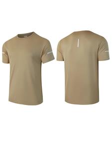 Superb <b>Top</b> Trending Personalized Unisex Lightweight T shirt <b>Reflective</b> Strip Quick Dry t Shirts - Product Image 2