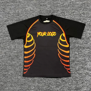240g High Quality 100% Cotton T-shirt For Men Custom Heavy <b>Weight</b> Oversized <b>Blank</b> T-shirt Casual Solid Printing Mens Clothing - Product Image 1