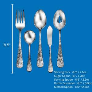 Juego de Cubiertos de Primera Calidad Diseñado para Fiestas a Gran Escala y Comidas Familiares Tranquilas, para Uso Diario y Consistente - Product Image 5