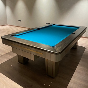 โต๊ะพูลในร่ม Argmac ระดับหรูหรา พร้อมผ้าสักหลาดความเร็วสูง ปรับขนาดได้ โครงสร้างแข็งแรงทนทาน สำหรับใช้ในบ้าน โรงแรม และคลับ - Product Image 5