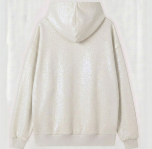 Sudadera con Capucha para Hombre, Estilo Urbano, Invierno, Poliéster/Rayón, Felpa, Estampado, Color Sólido, Hombros Caídos, Bordado Personalizable - Product Image 4