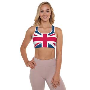 Sujetador Deportivo Personalizado con Sublimación de Bandera Nacional para Mujer, Diseño Frontal de Secado Rápido, Ecológico, 100% Poliéster, Marca Eoin Winston Sports - Product Image 3