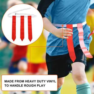 New Sports Adjustable Flag <b>Football</b> Belts Flag <b>Football</b> Belt <b>Set</b> - Adjustable Flag <b>Football</b> Belts with Sticker Buckle - Product Image 5