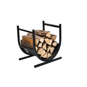 Support à bois de chauffage haut de gamme pour intérieur et extérieur, support à bûches moderne en métal à cadre carré, thermolaqué, taille, forme et couleur personnalisables - Product Image 4