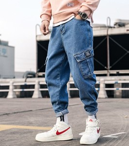 Venta Caliente: Jeans de Mezclilla para Hombre, Estilo Japonés, Lavado a la Piedra, Elásticos, Corte Recto y Ajustado, Venta al Por Mayor en Bangladesh - Product Image 2