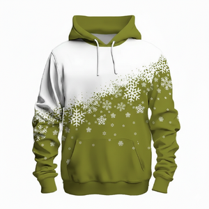 เสื้อฮู้ดดี้ผู้ชาย แบบสั่งทำพิเศษ พิมพ์ลายแบบซับลิเมชั่น ทรงโอเวอร์ไซส์ ดีไซน์แฟชั่น - Product Image 3