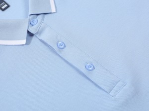 Wholesale High Quality Casual Plain Polo Shirts Blank Tshirts 100% Cotton Mens Polo Shirt Anti-Wrinkle Solid color polo short - Product Image 4