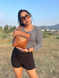 Real Handmade Full Grain Genuine Crunch Leather Handbag Stylish <b>Women</b> Real Vintage Leather <b>Office</b> Use Cross Body Shoulder <b>Bag</b> - Product Image 5