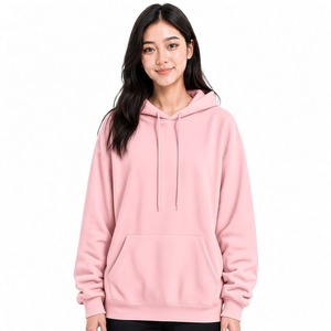 Compre Sudadera con Capucha Extra Grande Personalizada de Primera Calidad para Mujer, Sudadera con Capucha de Felpa Suave, Corte Holgado, Estilo Urbano, Prenda Moderna Informal - Product Image 3