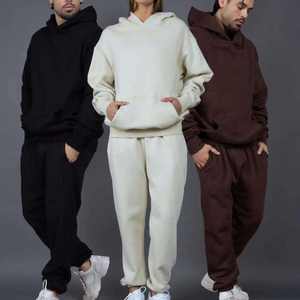 Survêtement de haute qualité personnalisable, design streetwear, polyester/coton, strass, délavage à l'acide, respirant, imprimé en sérigraphie - Product Image 6