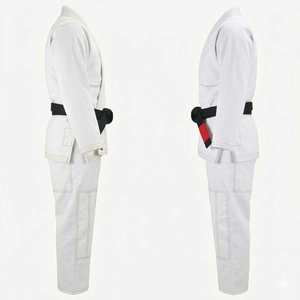 Kimono de Jiu Jitsu Brasileño OEM, Fabricante de Gi de BJJ Personalizado, Tejido Ribstop Ligero, Logotipo Frontal, 100% Algodón, Suministro de Fábrica de Gi de BJJ - Product Image 4