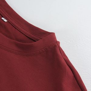 T-shirt court en coton pour femmes, col rond, manches courtes, doux, respirant, décontracté, à porter tous les jours, pour filles et femmes - Product Image 2