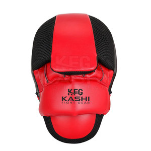 Lightweight Leather Non-Slip Moisture Wicking Focus Mitts Hook Loop Closure for Boxing <b>Trainers</b> Fitness Drills Coordination - Product Image 3