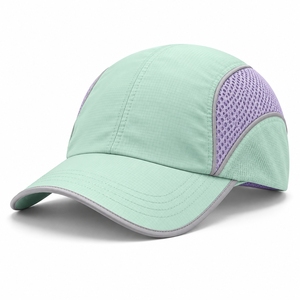 Gorras transpirables para correr con tela ligera que absorbe el sudor y costuras duraderas para corredores recreativos. - Product Image 2
