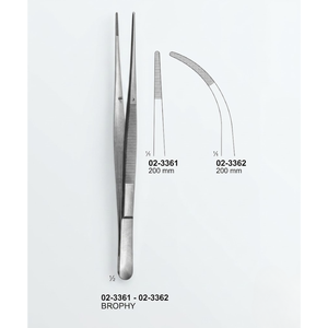 คีมผ่าตัดบรอฟี 200 มม. |   เครื่องมือผ่าตัดสแตนเลสเกรดพรีเมียม ระดับ I - Product Image 2