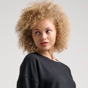 2026 New Arrival Custom Embossed Streetwear Embroidered Jumper Sweater Fleece Crewneck Oversized Women Puff Print Sweatshirt - Product Image 3