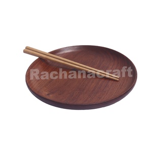 Plato y Cuchara de Madera para Desayuno, Almuerzo y Cena, Hechos a Mano, Gran Venta, Regalo: Eleve Cada Comida con Elegancia Artesanal y Encanto Natural - Product Image 1